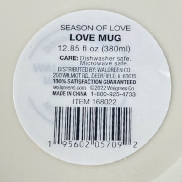 NWT “Love” Multi-Color Rainbow Striped Mug LGBTQ Pride - Picture 3 of 10